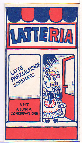 Italien: Latteria - Latte parzialmente scremato UHT