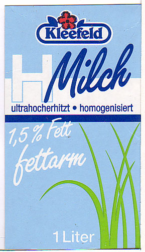Deutschland: Kleefeld - H Milch, fettarm