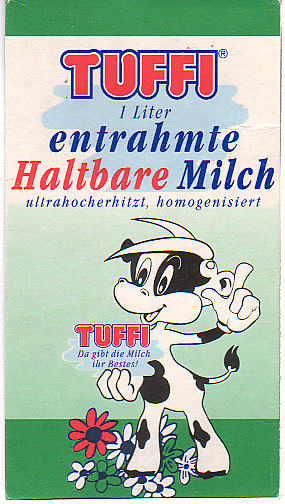 Deutschland: Tuffi - entrahmte haltbare Milch
