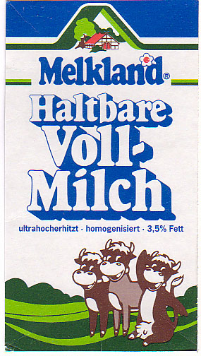 Deutschland: Melkland - haltbare Vollmilch