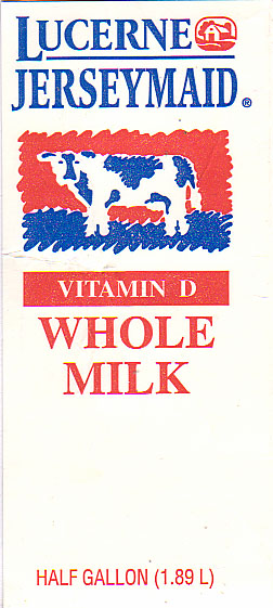 Irland: Lucerne Jerseymaid - Vitamin D Whole Milk