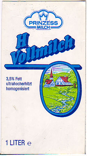 Deutschland: Prinzess Milch - H Vollmilch