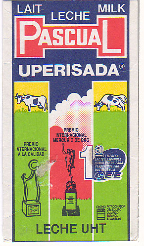 Spanien: Pascual - Lait uperisada, Leche UHT