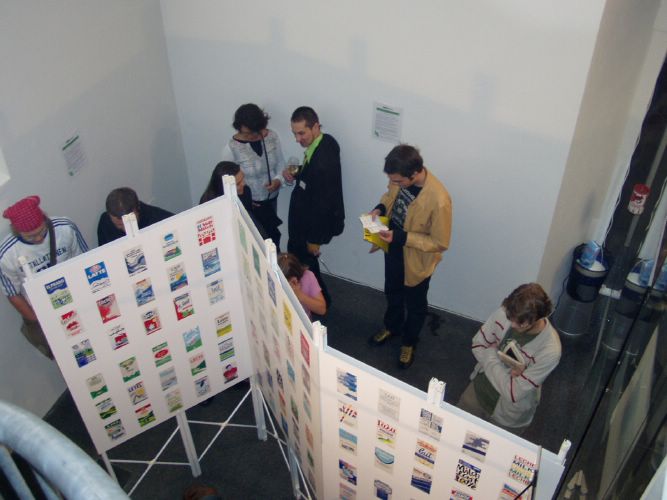 mono - exhibition room - view from upstairs